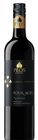 Peos Estate Four Aces Single Vineyard Shiraz 2021 Manjimup
